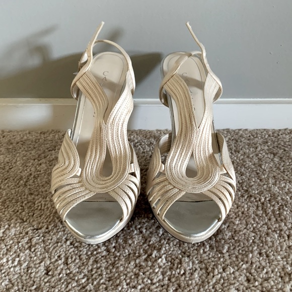 Sophia Caperelli Shoes - Champagne Heels